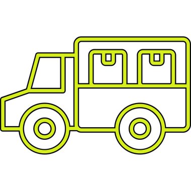 kamyon simgesi çizimi