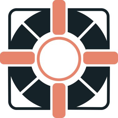 fan vektör simgesi modern basit illüstrasyon