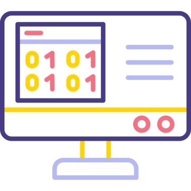 Web tasarım ikonu vektör illüstrasyonu