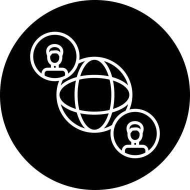 vektör insanlar simge illüstrasyonu