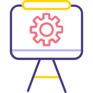 seo modern simgesinin vektör illüstrasyonu