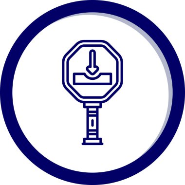 Seo simgesinin vektör illüstrasyonu