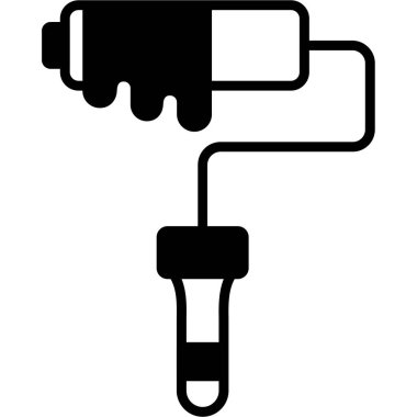 Dolgu simgesi vektör illüstrasyonu