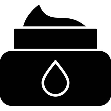 yağ damlası düz vektör simgesi