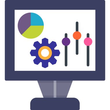 iş veri analiz simgesi