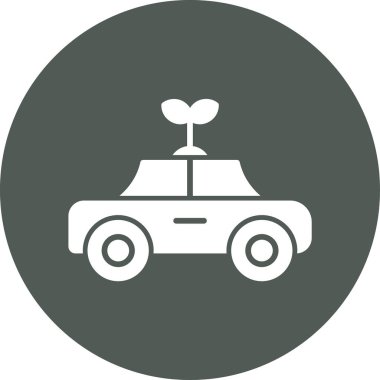 - Araba. Web simgesi basit illüstrasyon