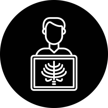 seo modern simgesinin vektör illüstrasyonu