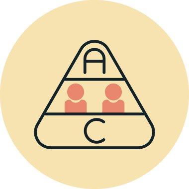 seo modern simgesinin vektör illüstrasyonu