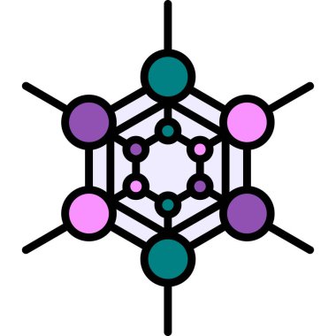 Modern basit simgenin vektör illüstrasyonu