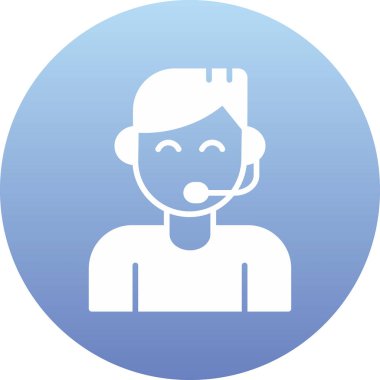 Sakallı bir adamın vektör çizimi