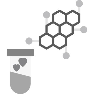 DNA sembollü DNA molekülü, DNA ikonu