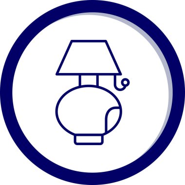 Lamba. Web simgesi basit illüstrasyon