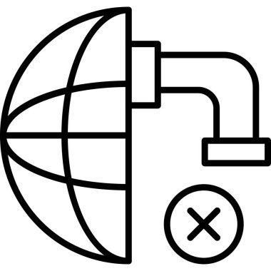 özet biçiminde küresel İnternet simgesi