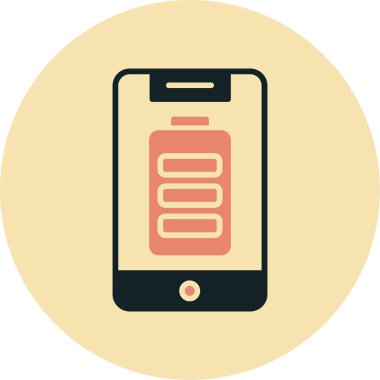 Telefon simgesi vektör illüstrasyonu