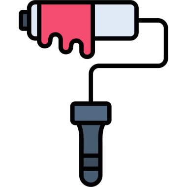 Dolgu simgesi vektör illüstrasyonu