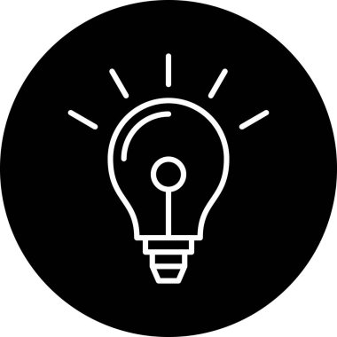 Seo ve teknoloji simgesinin vektör illüstrasyonu