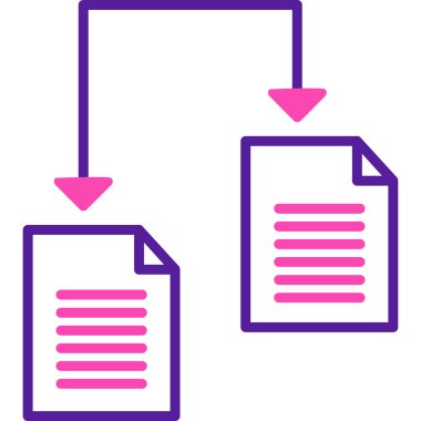 dosya simgesi, vektör illüstrasyonu