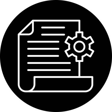 Seo simgesinin vektör illüstrasyonu