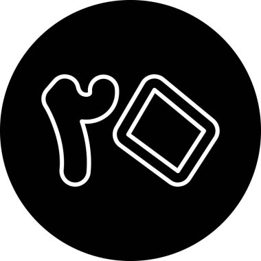 Modern simgenin vektör illüstrasyonu