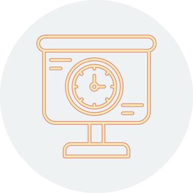 seo modern simgesinin vektör illüstrasyonu