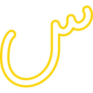 At nalı ikonu vektör illüstrasyonu