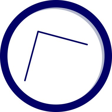 ok simgesinin vektör illüstrasyonu