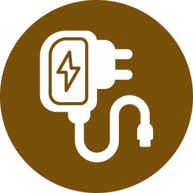 Bir dolgu simgesinin vektör illüstrasyonu