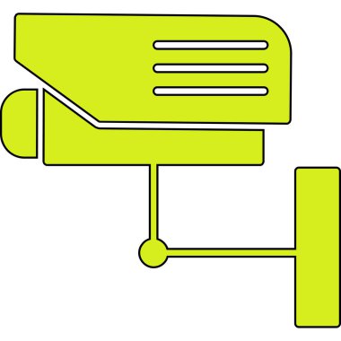 kamera simgesi vektör illüstrasyonu