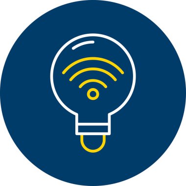 Wi-Fi simgesinin vektör illüstrasyonu