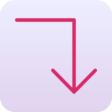 Ok simgesi. vektör illüstrasyonu.