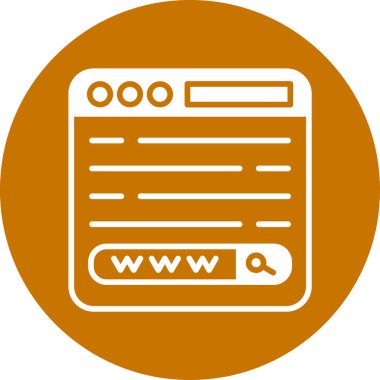 seo modern simgesinin vektör illüstrasyonu