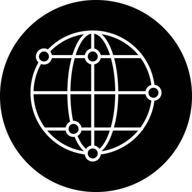 genel ağ simgesi çizimi