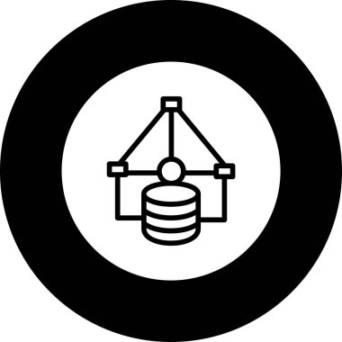 Gıda simgesinin vektör illüstrasyonu