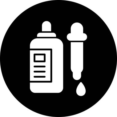 şişe simgesi vektör illüstrasyonu