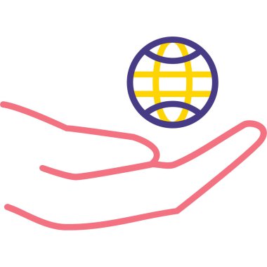 elleri simgeli dünya, özet biçimi