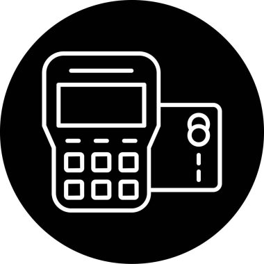 Banka. Web simgesi basit illüstrasyon