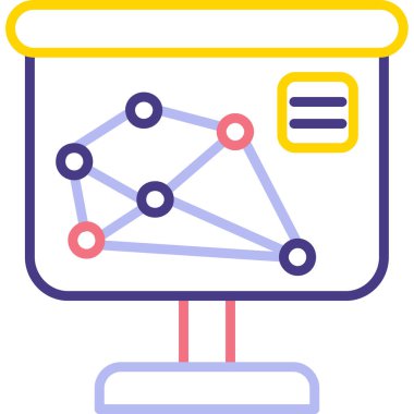 Web tasarım simgesi, vektör illüstrasyonu