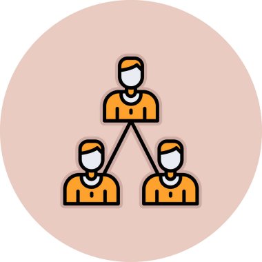 insanlar simge vektör illüstrasyonu