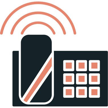 Ödeme Terminal düz vektör simgesi