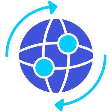 genel ağ vektör simgesi