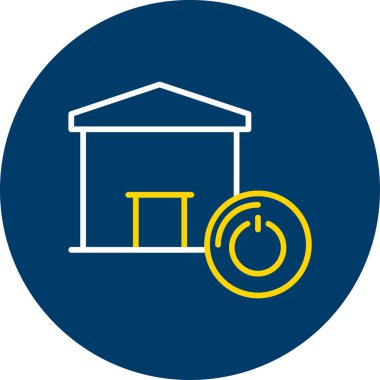 vektör yapı simgesi illüstrasyonu