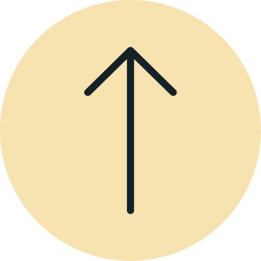 ok simgesi vektör illüstrasyonu