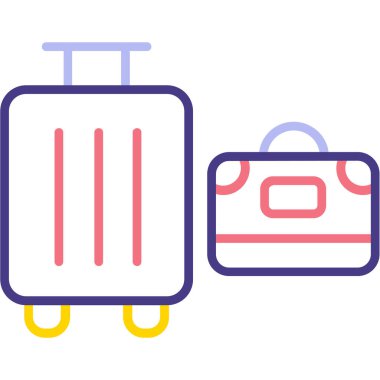 seyahat çantası. Basit tasarım