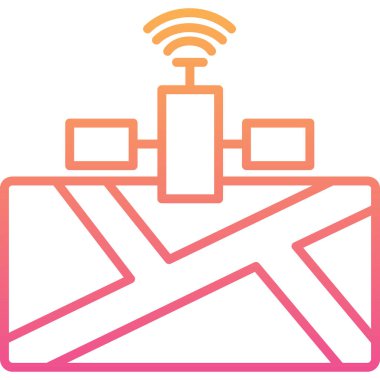 E-posta. Web simgesi basit illüstrasyon