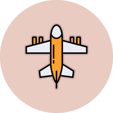 Bir düzlemin vektör simgesi