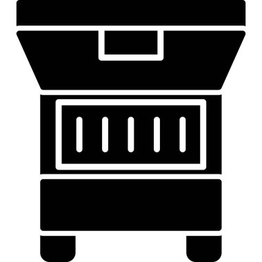 yiyecek ve içecek ikon vektör çizimi