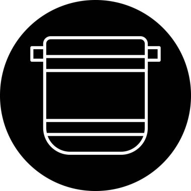 Bir yiyecek torbasının vektör çizimi