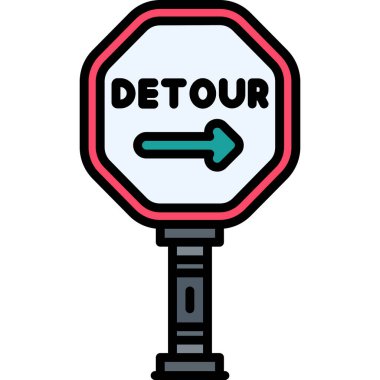 Kes şunu. Web simgesi basit illüstrasyon