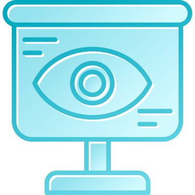 Göz tarama göz simgesi