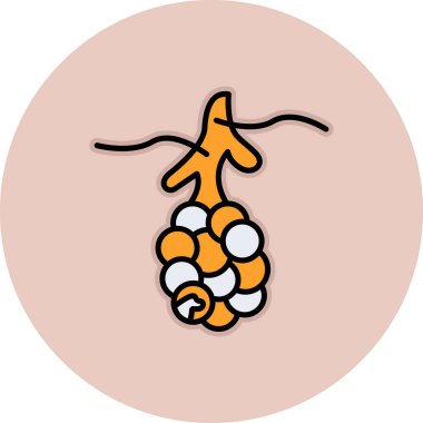 Yılan hayvan ikonu. vektör illüstrasyonu